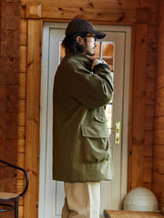 フライトボタン テクスチャードコート