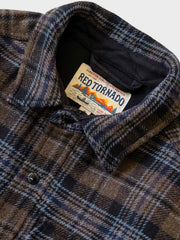 ウール混 チェックジャケット