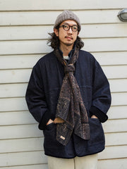 ダブルブレスト デニム ジャケット