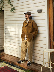 ダブルブレスト デニム ジャケット