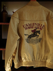 刺繍入り ダービー ジャケット