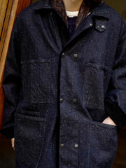 ダブルブレスト デニム ジャケット