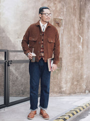 エルボーパッチ コーデュロイ ジャケット