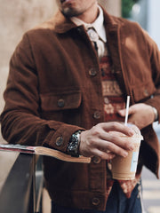 エルボーパッチ コーデュロイ ジャケット