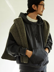 コットン ウォッシュ パーカー