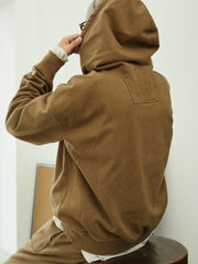 コットン ウォッシュ パーカー