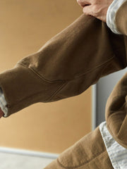 コットン ウォッシュ パーカー