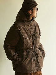 フードつき x ボアベスト 2wayコート