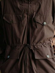 フードつき x ボアベスト 2wayコート