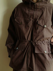 フードつき x ボアベスト 2wayコート