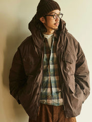 フードつき x ボアベスト 2wayコート