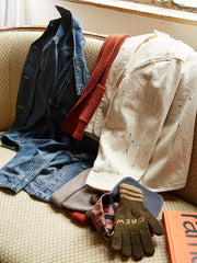 2色 デニムジャケット