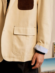 2WAYコーデュロイ襟 ワークジャケット