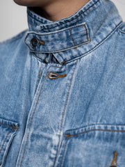 4 ポケット ウォッシュ デニムジャケット