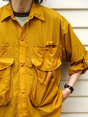 7色展開 ナイロン UVカットシャツ