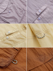 7色展開 ナイロン UVカットシャツ