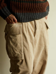 Cord P44 コーデュロイ 立体 ポケット パンツ