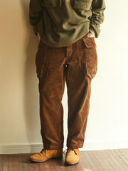 Cord P44 コーデュロイ 立体 ポケット パンツ