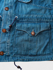 デニム クライミング ジャケット