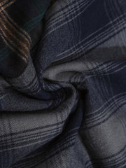 パッチワーク チェック シャツ