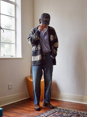 アルパカ混紡 カーディガン