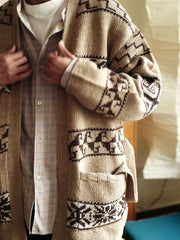 アルパカ混紡 カーディガン