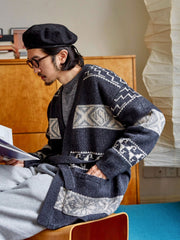 アルパカ混紡 カーディガン