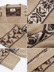 アルパカ混紡 カーディガン