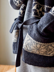 アルパカ混紡 カーディガン