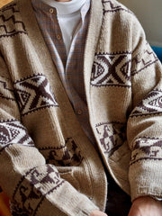 アルパカ混紡 カーディガン