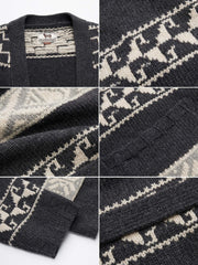 アルパカ混紡 カーディガン