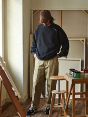 ツイル高捻綿チノパンツ