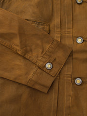 PUコーティングデニムジャケット