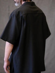 パッチワークジャカードキューバシャツ