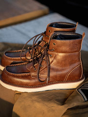 折り返し可能 2way ワークブーツ