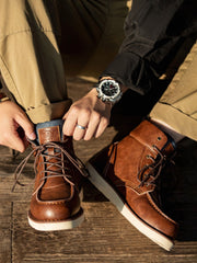 折り返し可能 2way ワークブーツ