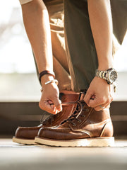 折り返し可能 2way ワークブーツ