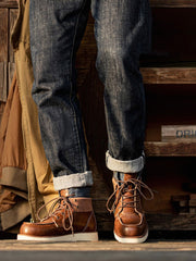 折り返し可能 2way ワークブーツ