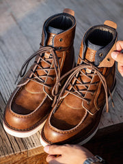 折り返し可能 2way ワークブーツ