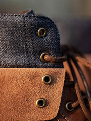 折り返し可能 2way ワークブーツ