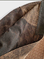 シルクパッチワークカーディガン袢纏