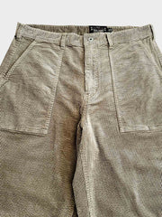 コーデュロイ ワークワイドパンツ