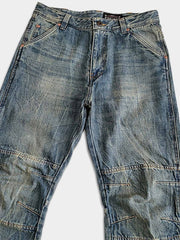 サンディングかこうデニムパンツ