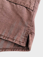 ウエスト調整可能 ヘリンボーンパターンベスト