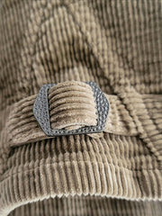 カーキマルチポケット コーデュロイジャケット