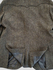 ウールフランネル スリムフィット テーラードジャケット