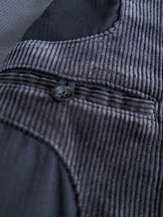 コーデュロイストライプ カジュアルスーツ