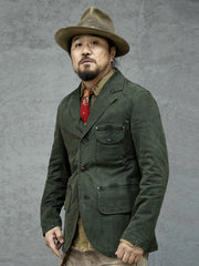 カジュアルハンティングスーツジャケット
