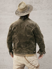 コーデュロイ マルチポケット テーラードジャケット