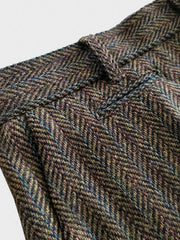 ウールストレートレッグパンツ